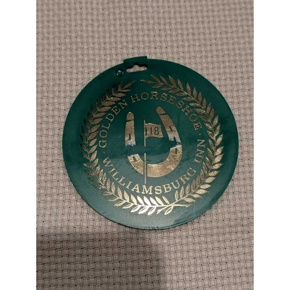 Golden Horseshoe Inn Williamsburg VA Del Snyder PGA‎ Golf Bag Tag